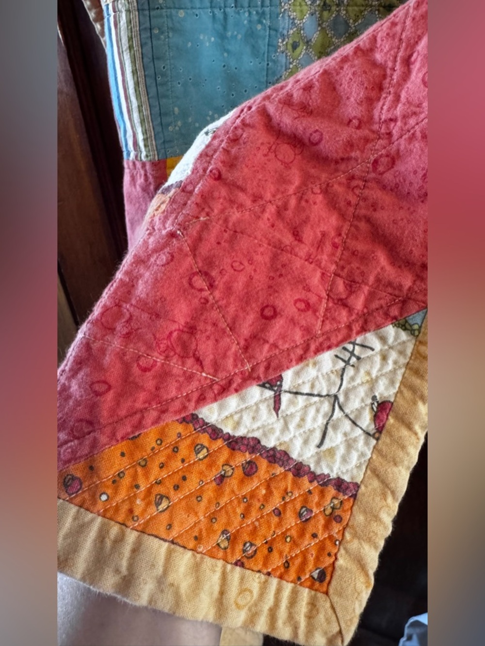 Patchwork Vintage Quilt✨ - Picture 7 of 15